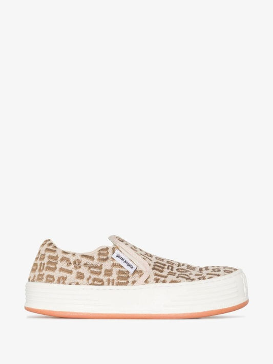 Neutral Snow Monogram Sneakers