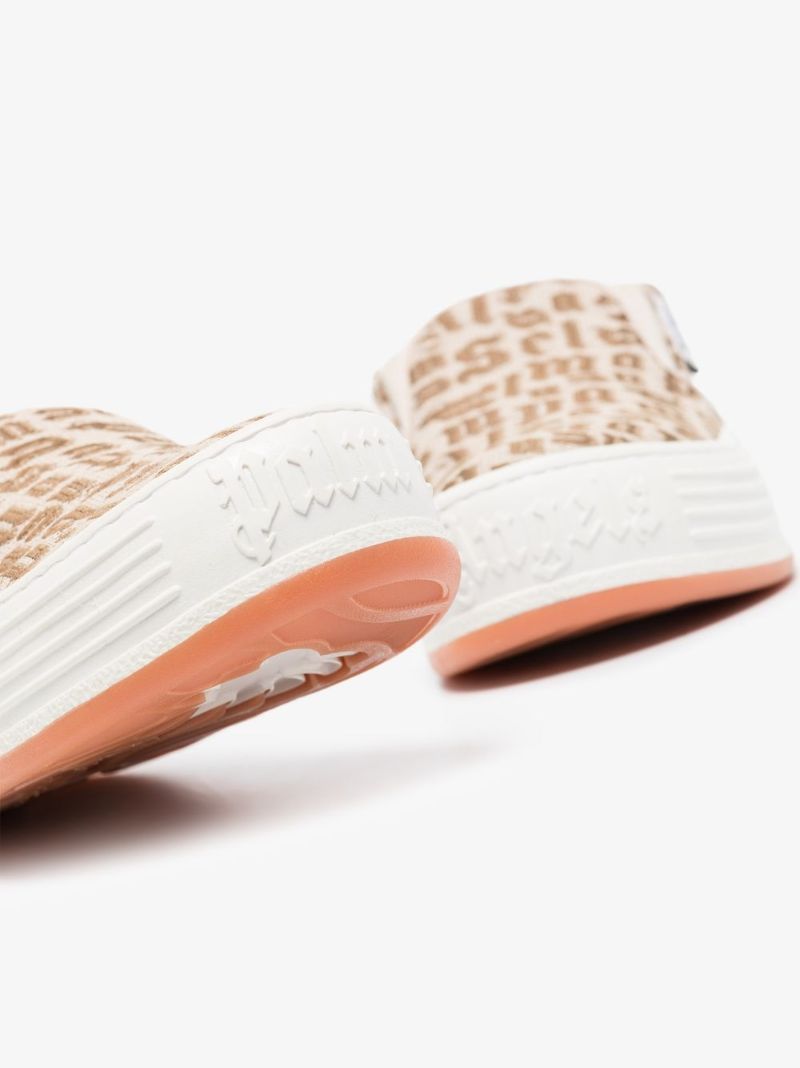 Neutral Snow Monogram Sneakers