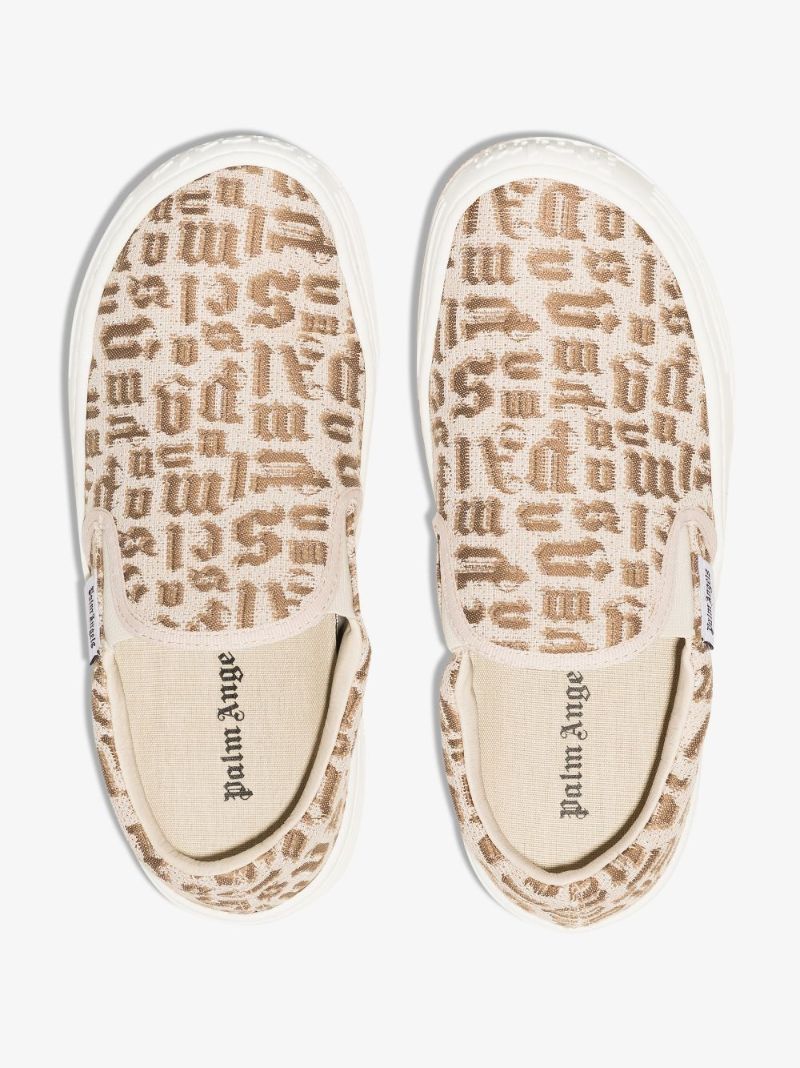 Neutral Snow Monogram Sneakers