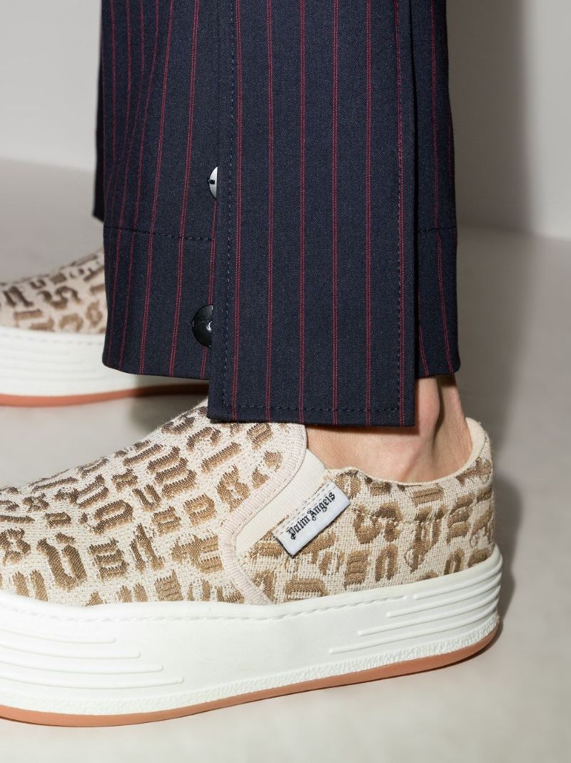 Neutral Snow Monogram Sneakers