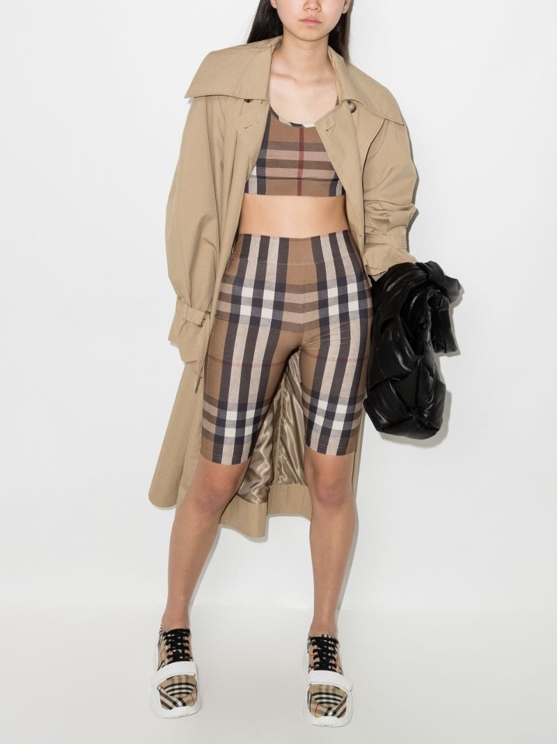 Immy Vintage Check Sports Bra