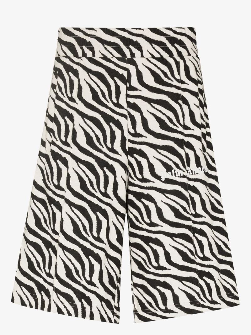 Zebra Track Shorts