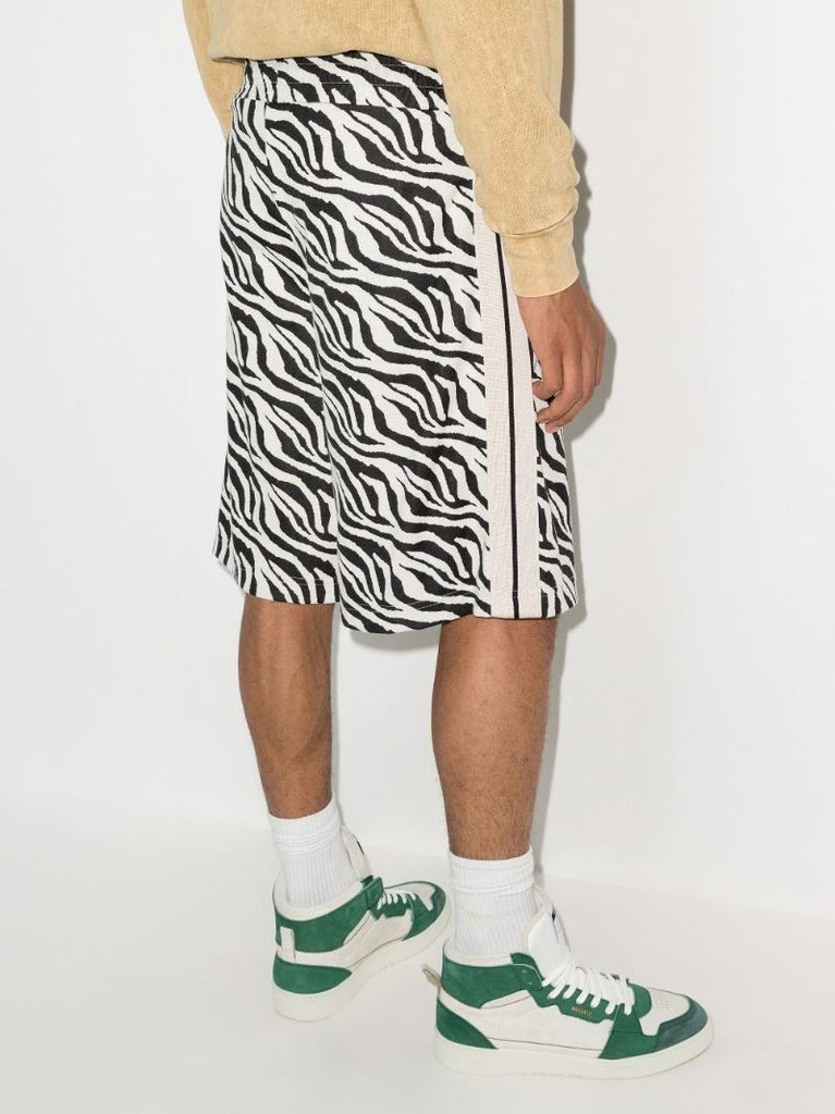 Zebra Track Shorts