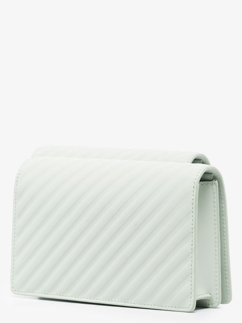Green Jitney 0.5 Leather Shoulder Bag
