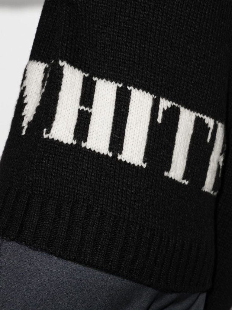 Intarsia Logo Sweater