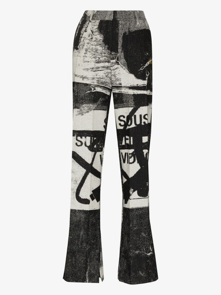 X Pablo Tomek Printed Trousers
