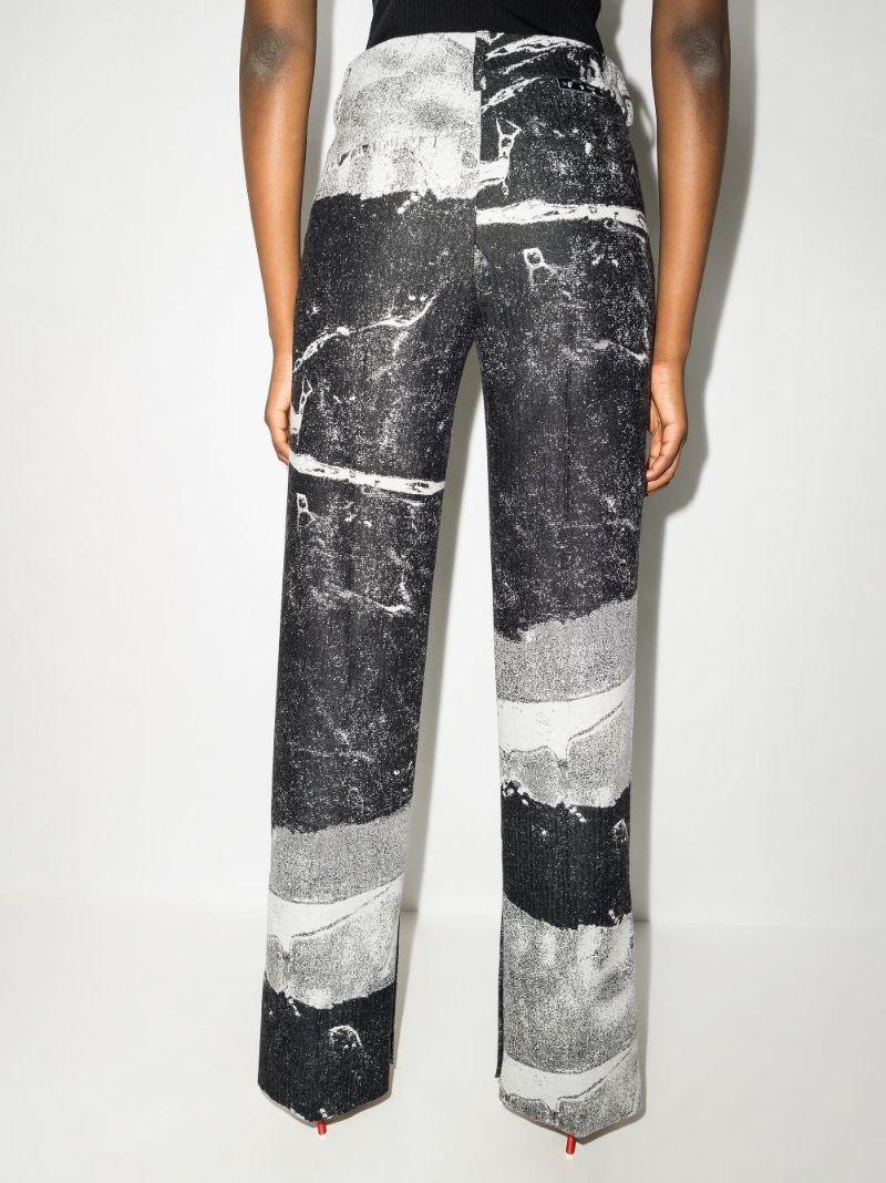 X Pablo Tomek Printed Trousers