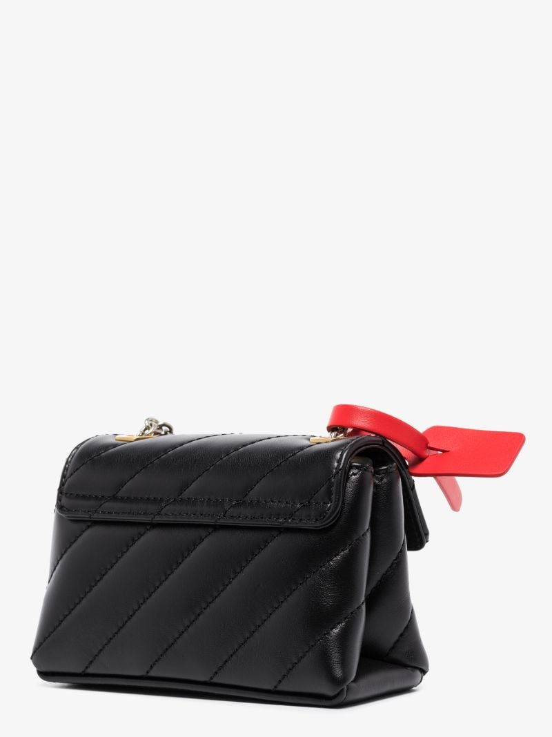 Black Jackhammer 17 Leather Shoulder Bag