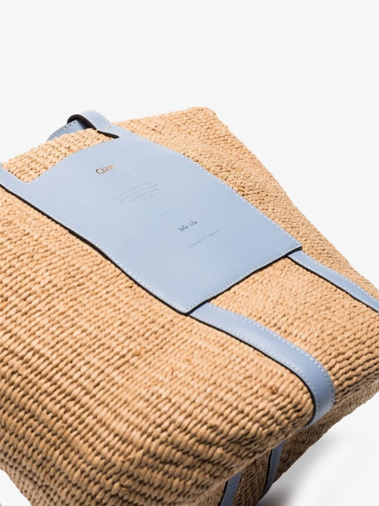 Large Straw Tote Bag