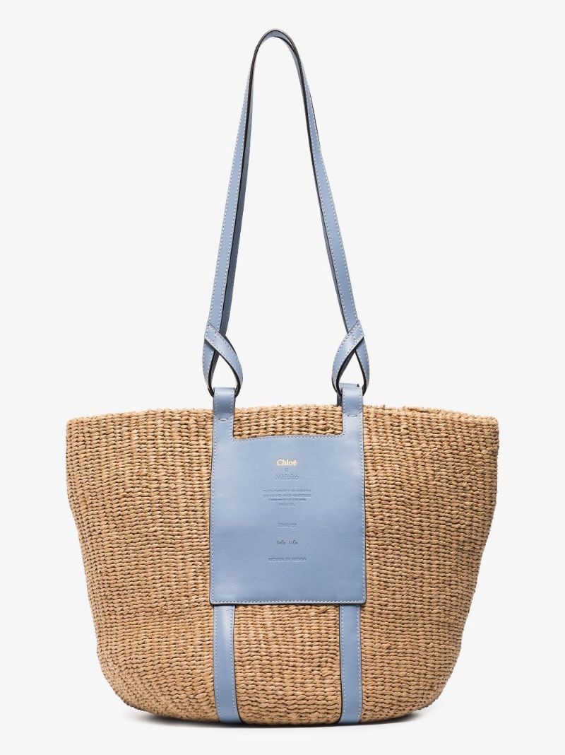 Large Straw Tote Bag