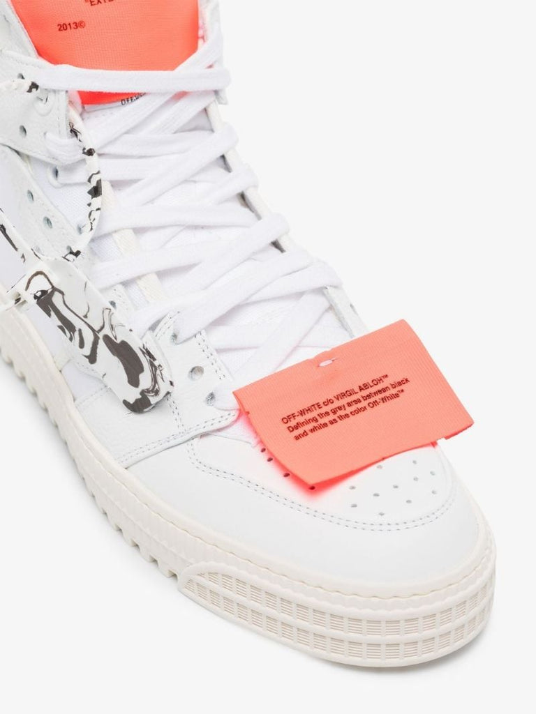 White Off-court 3.0 High Top Sneakers