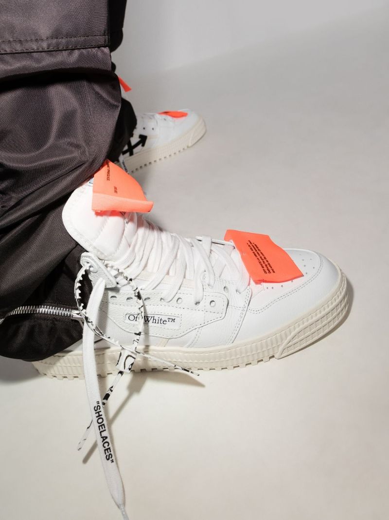 White Off-court 3.0 High Top Sneakers
