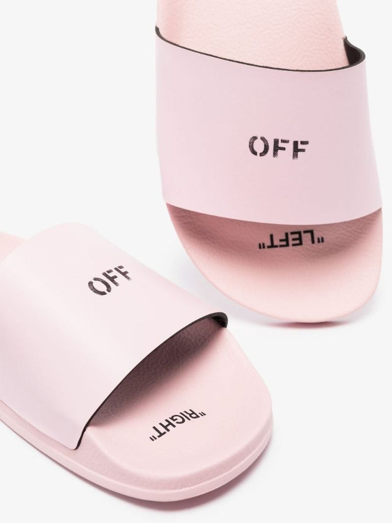 Logo-print Slip-on Slides
