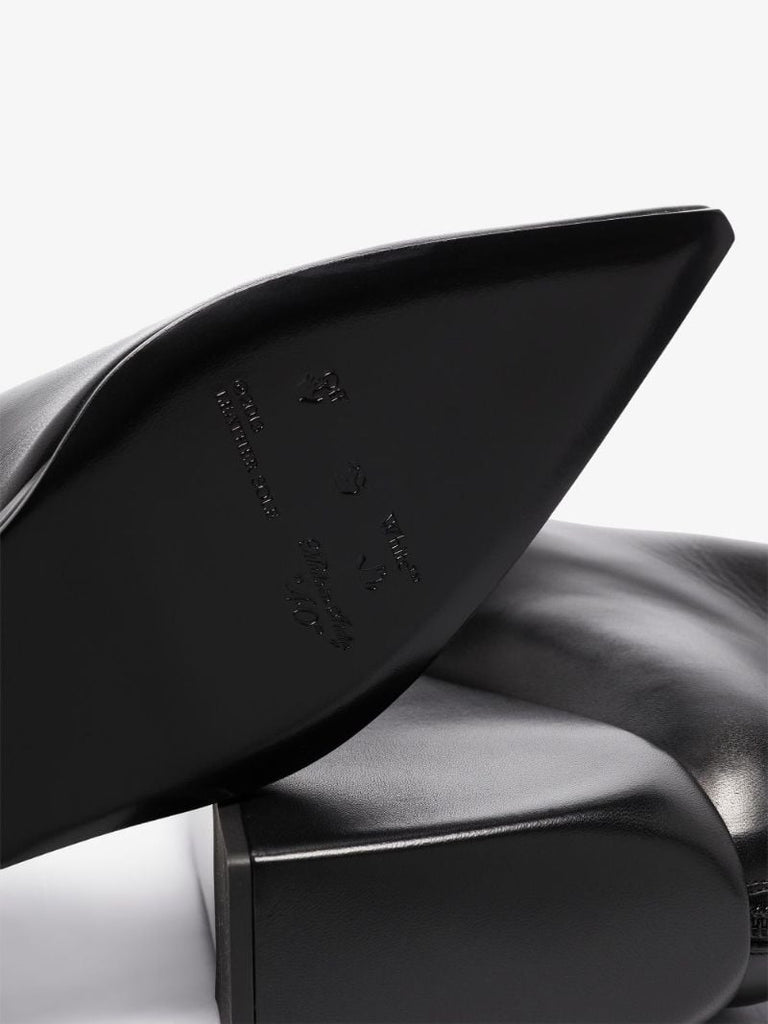Black Dolls Wedge 95 Ankle Boots
