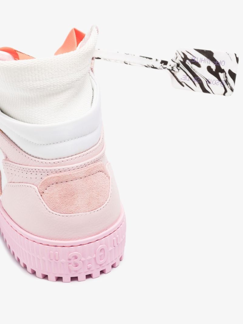 Pink Off-court 3.0 High Top Sneakers