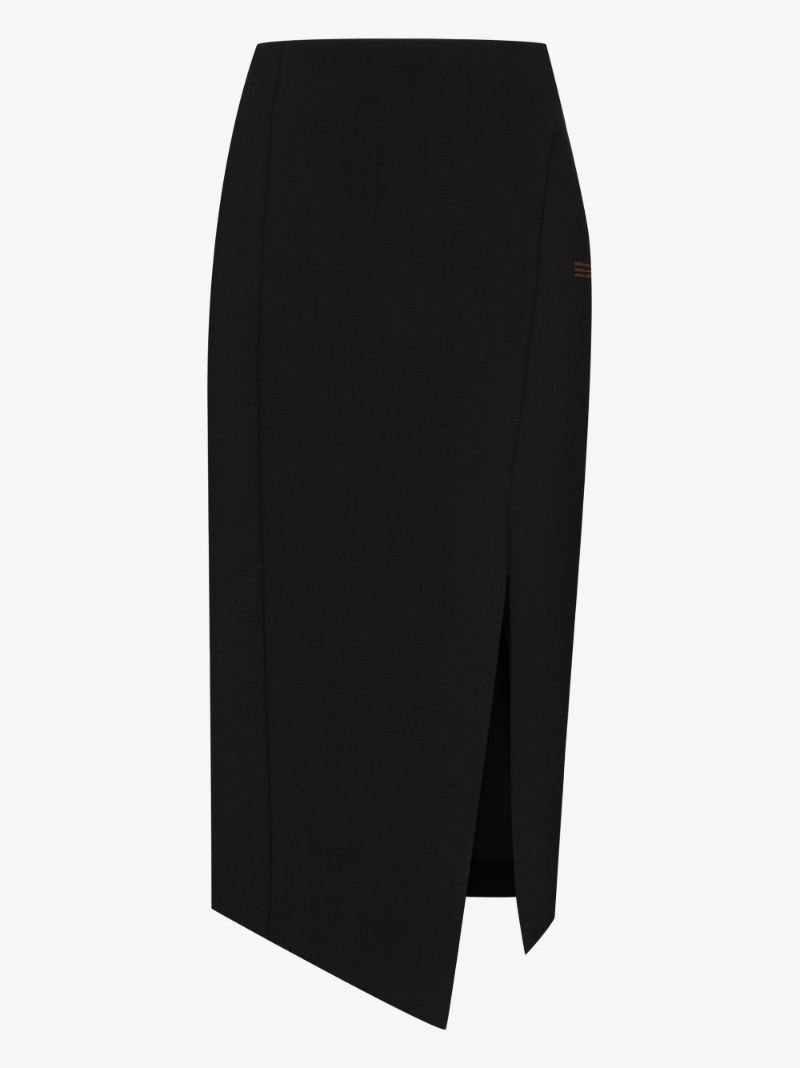 Asymmetric Midi Skirt