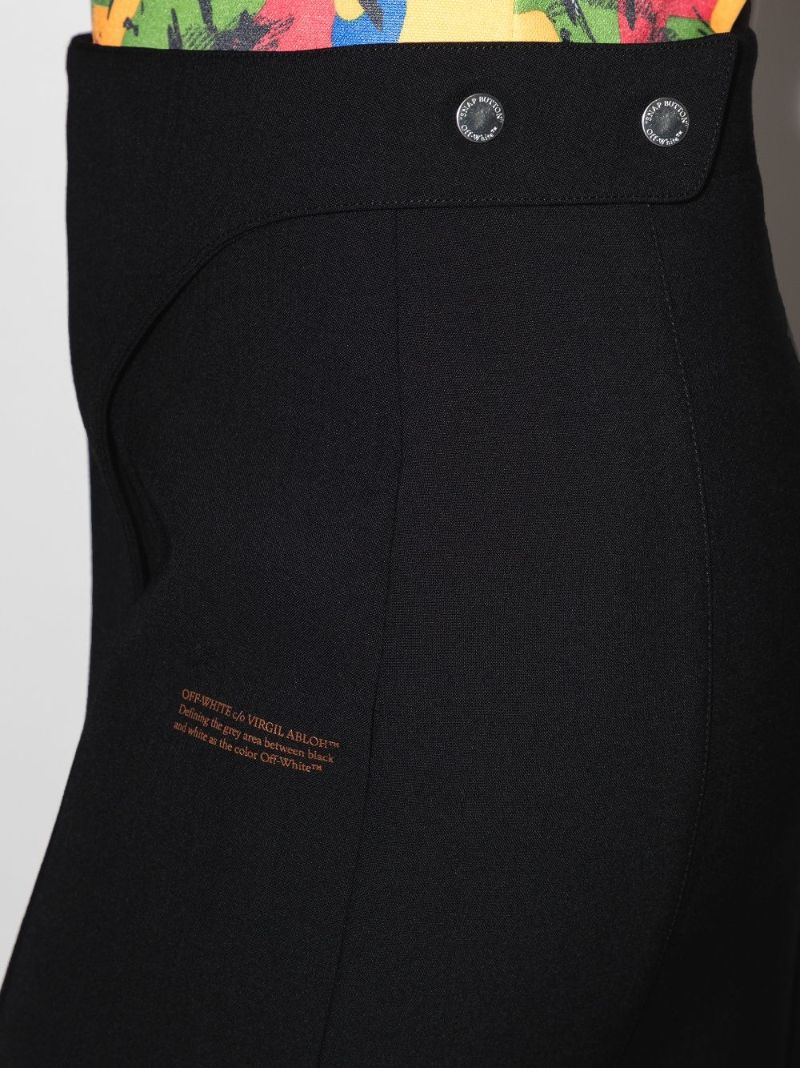 Asymmetric Midi Skirt
