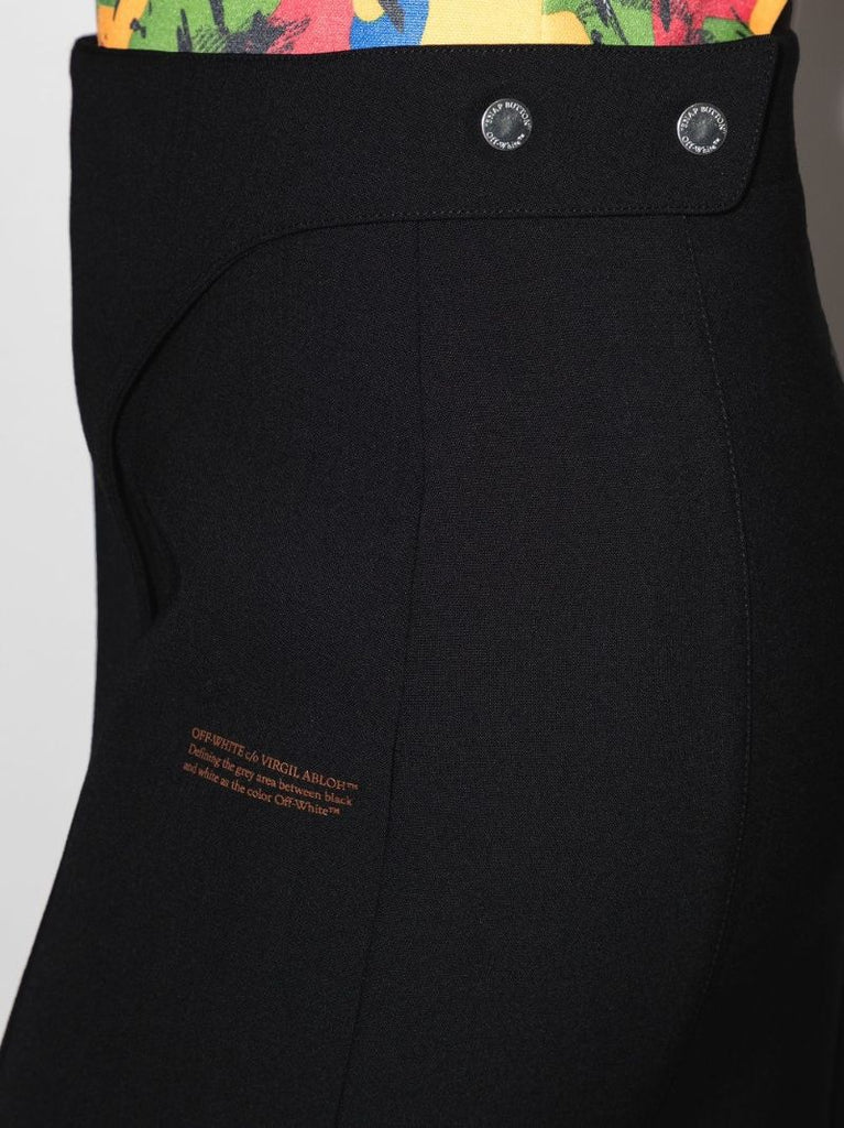 Asymmetric Midi Skirt