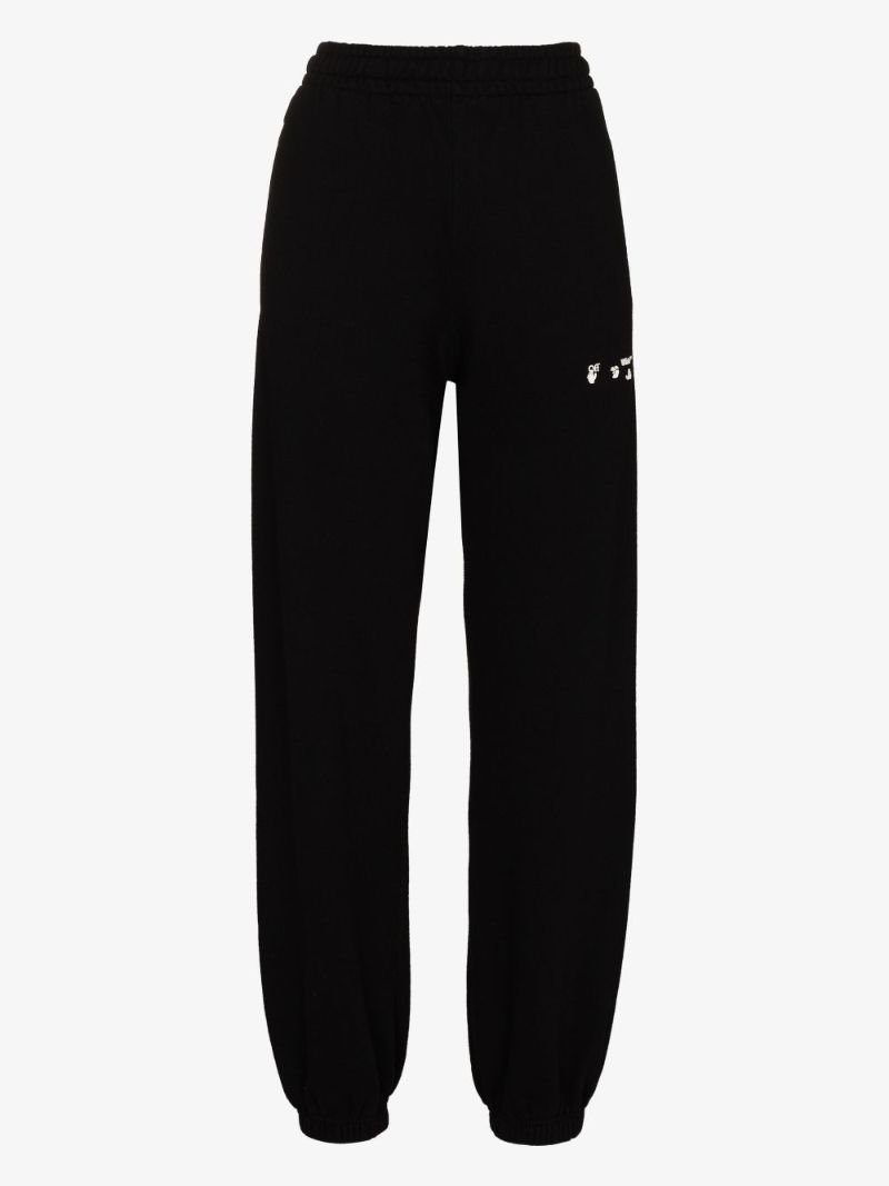 Logo Print Track Pants