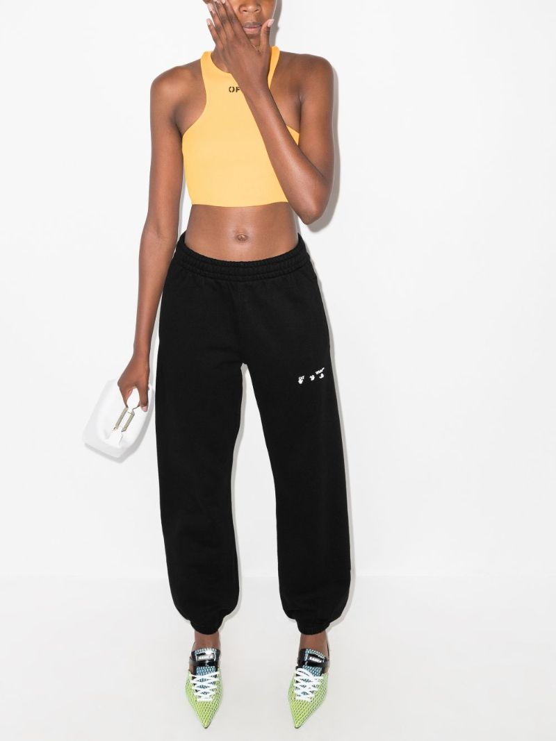Logo Print Track Pants