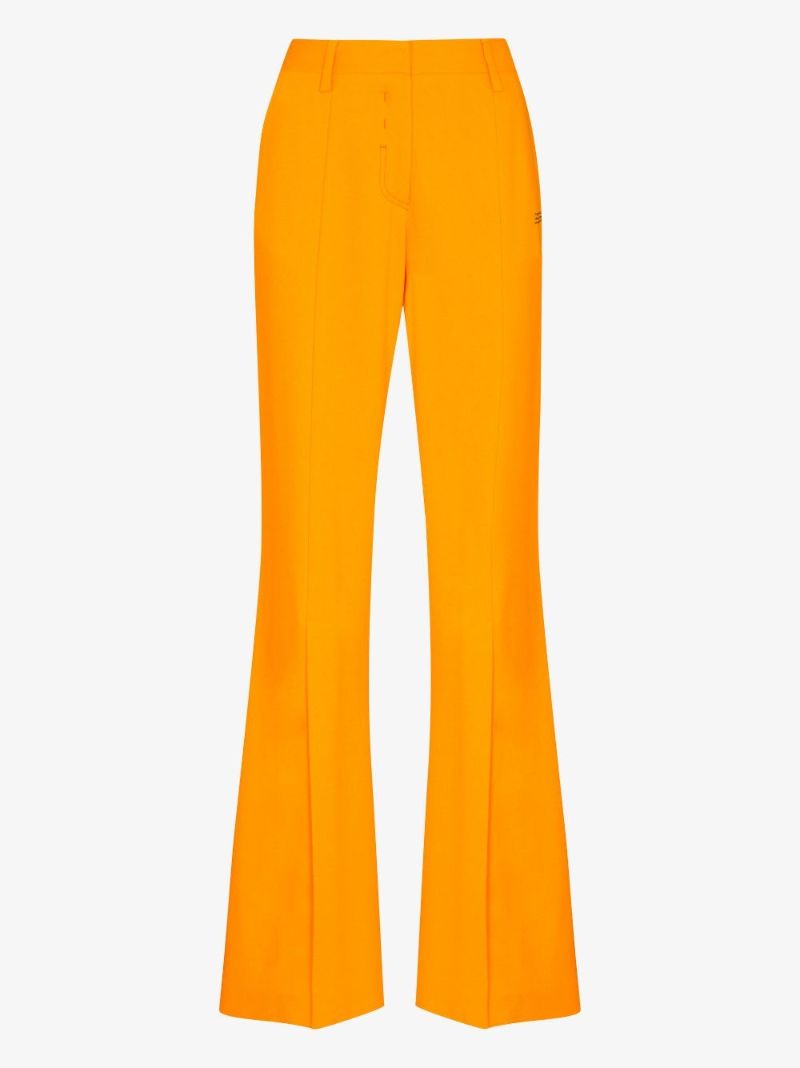 Split Hem Wide Leg Trousers