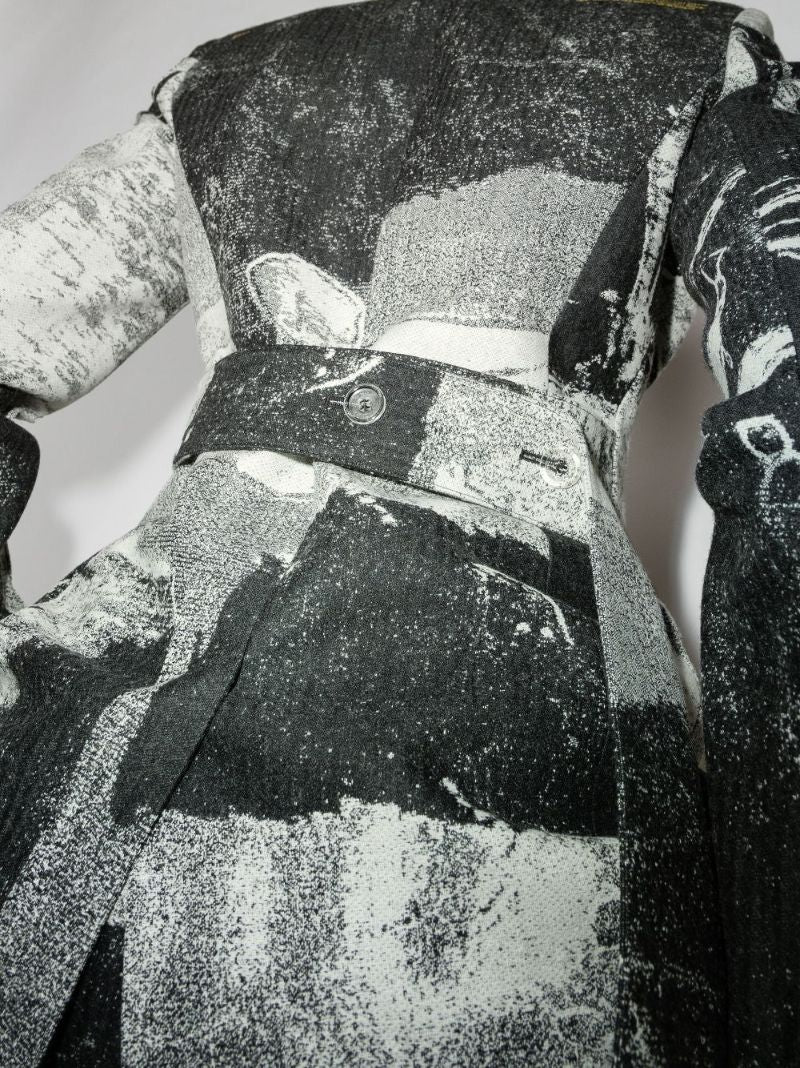 X Pablo Tomek Printed Hourglass Blazer