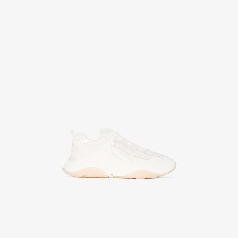 White Bone Runner Leather Sneakers