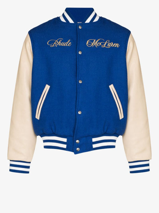 X Mclaren Varsity Bomber Jacket