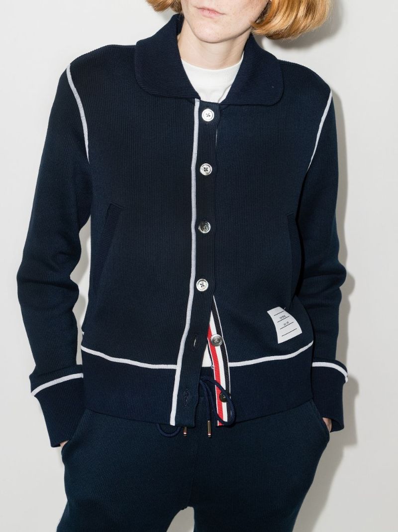 Contrast Stitch Cotton Jacket