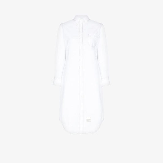 Cotton Oxford Shirt Dress