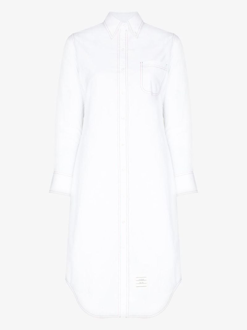 Cotton Oxford Shirt Dress