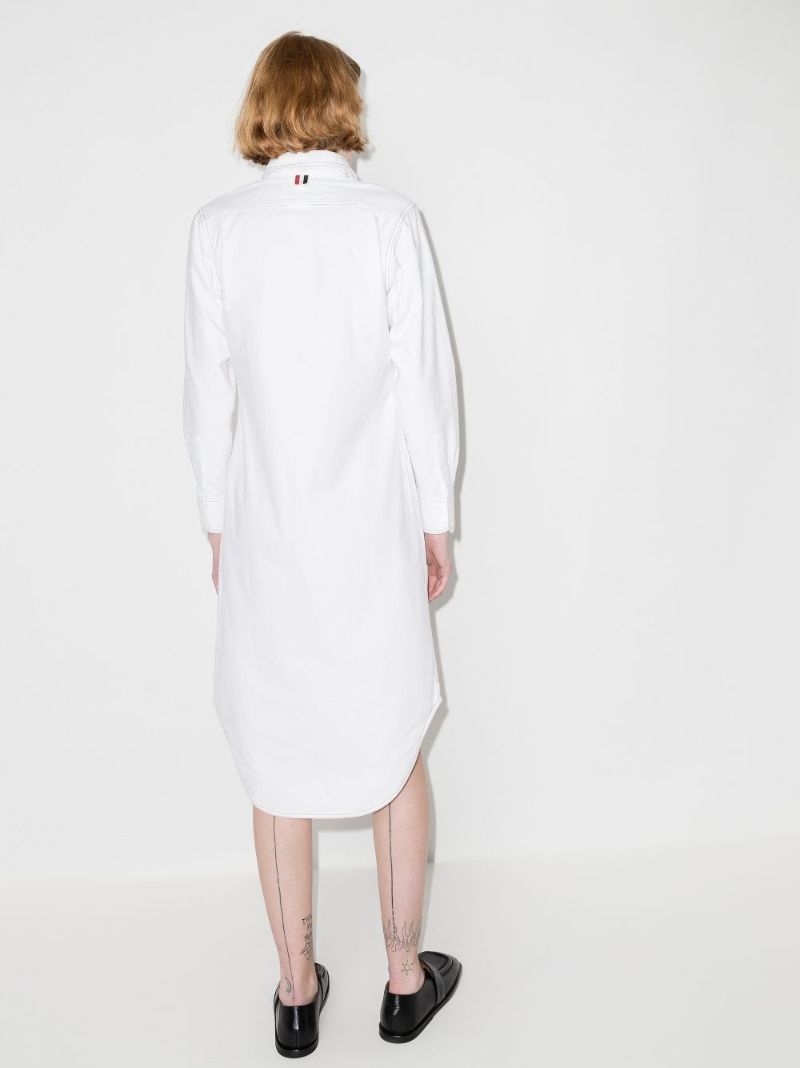 Cotton Oxford Shirt Dress