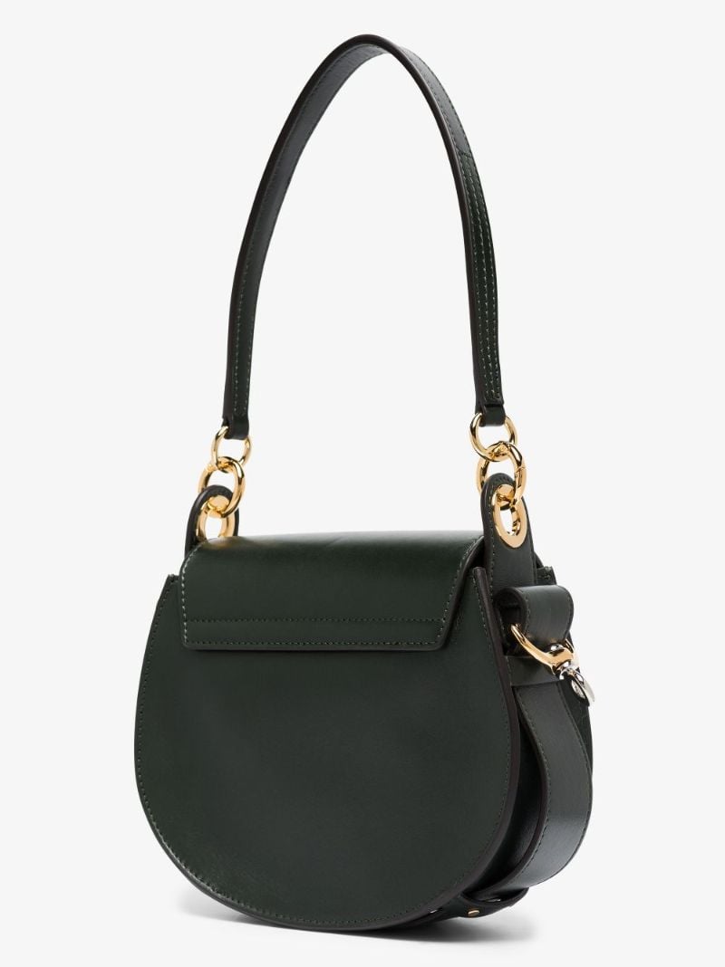 Green Tess Small Leather Cross Body Bag