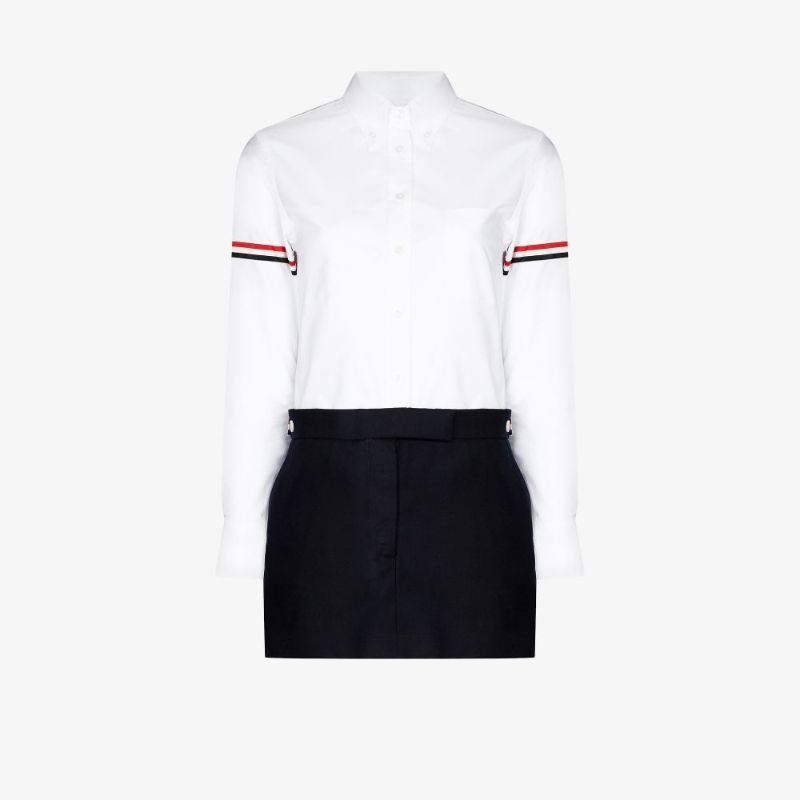 Stripe Detail Mini Dress