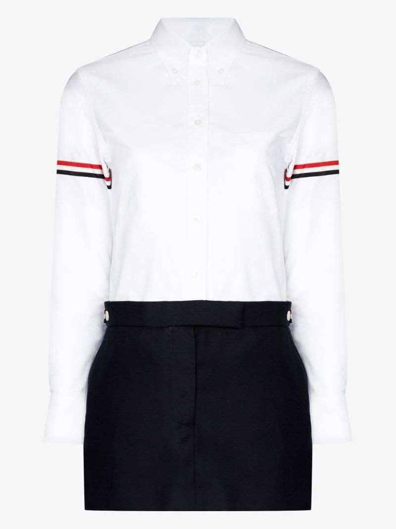 Stripe Detail Mini Dress