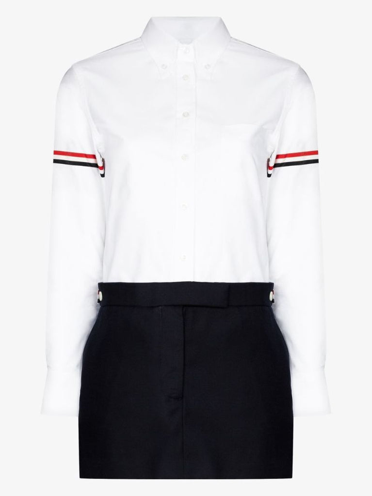 Stripe Detail Mini Dress