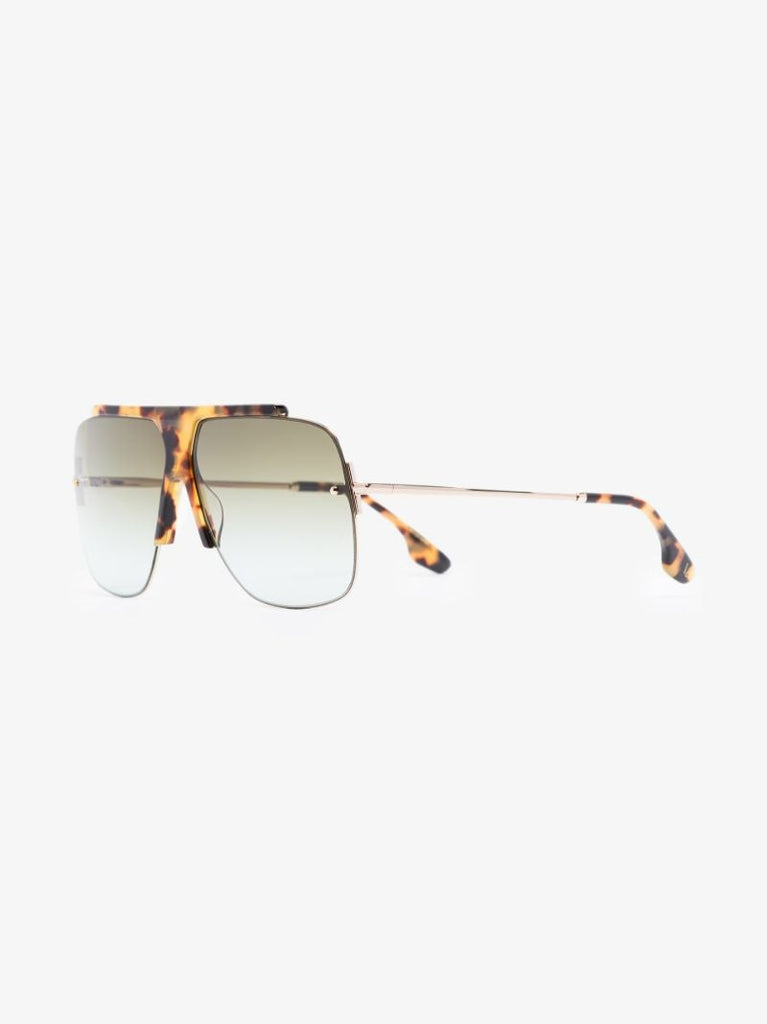 Brown Aviator Sunglasses