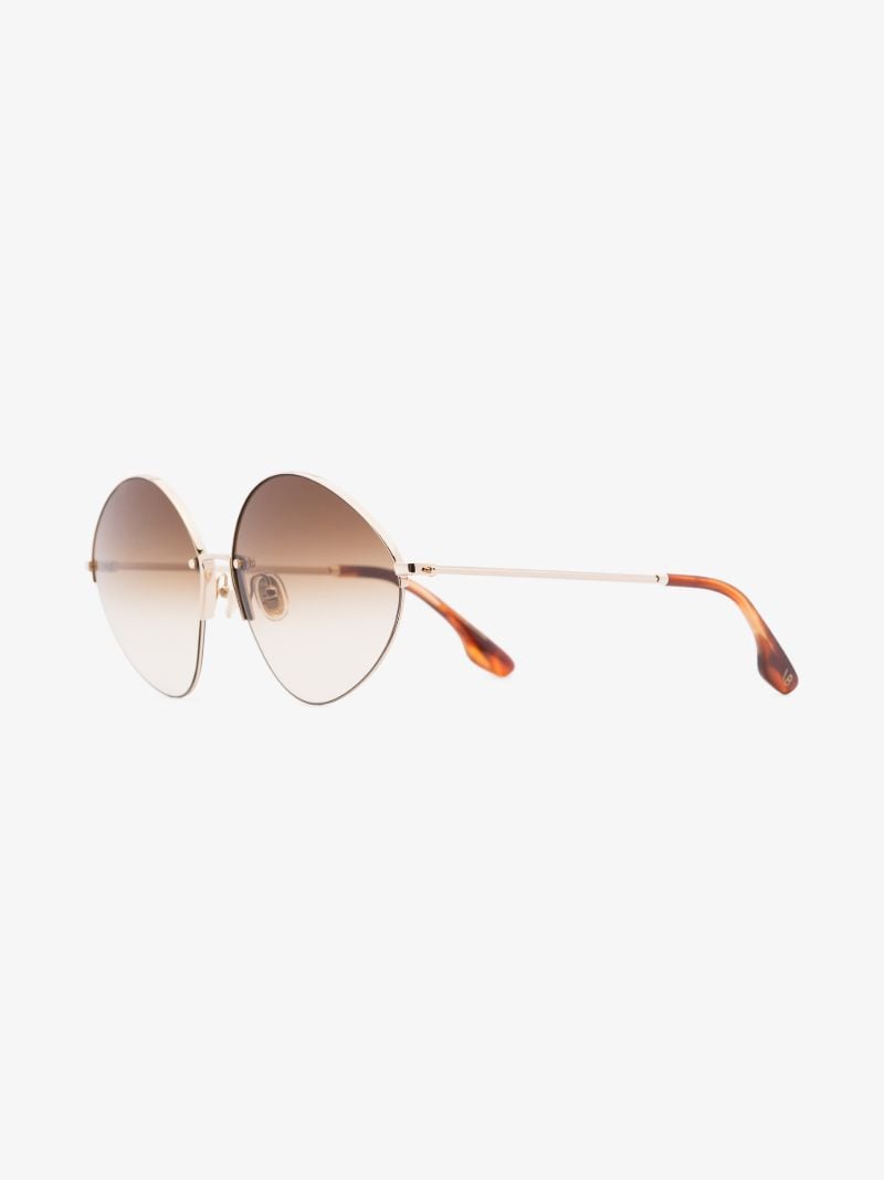 Brown Round Sunglasses