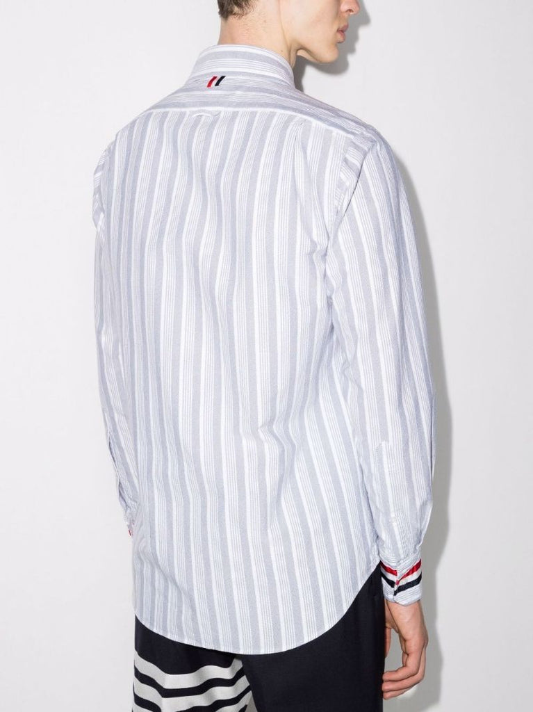 Striped Cotton Oxford Shirt