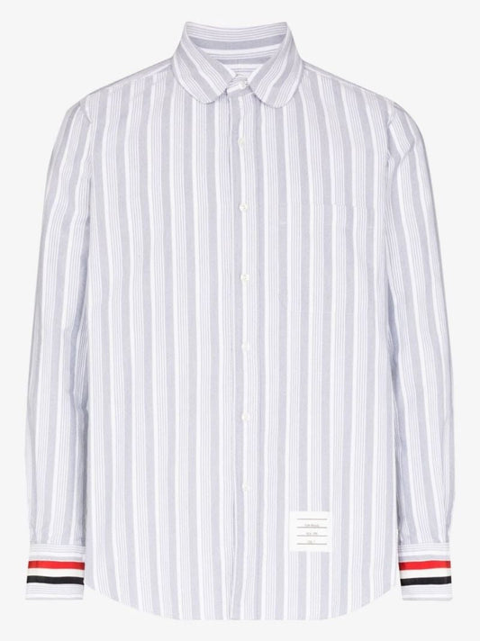 Striped Cotton Oxford Shirt