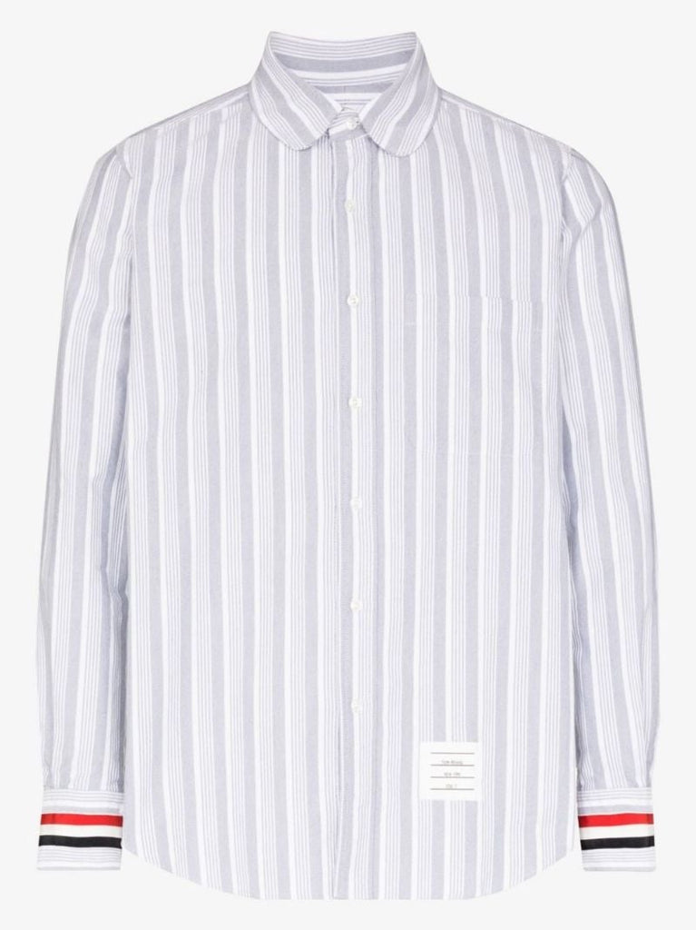 Striped Cotton Oxford Shirt