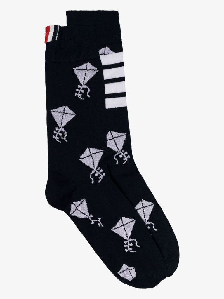 Blue Kite Icon Socks