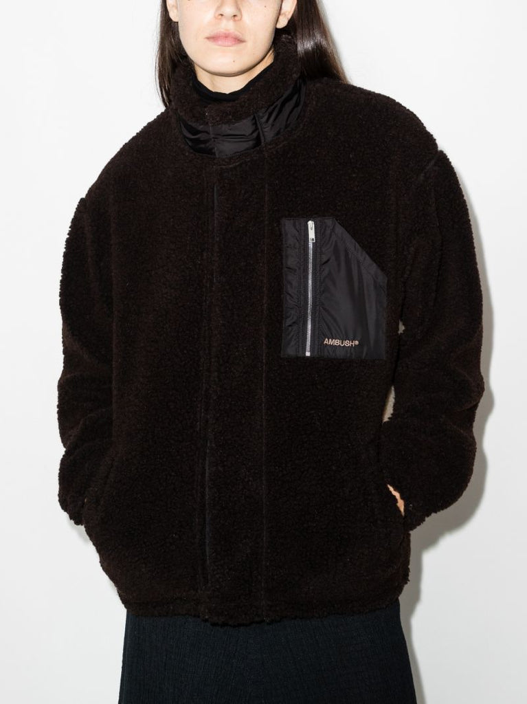 Colour Block Fleece Jacket