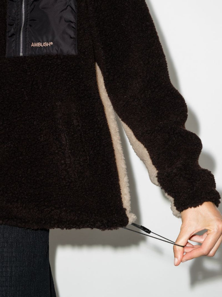 Colour Block Fleece Jacket