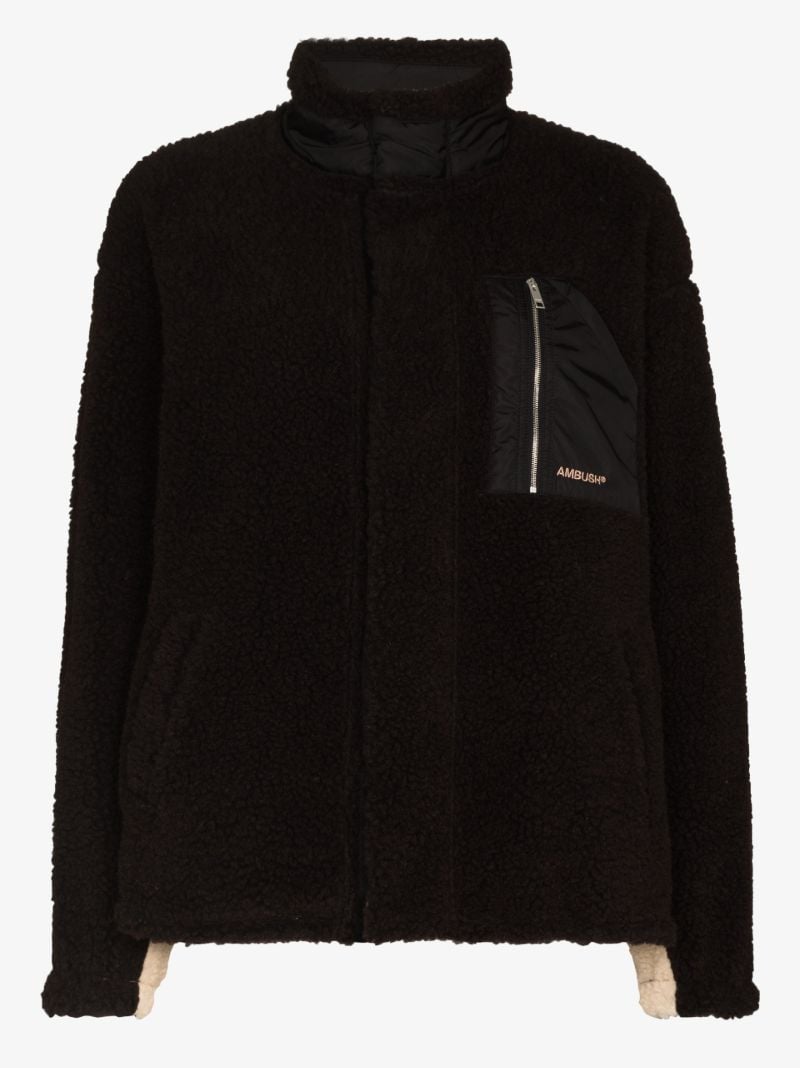 Colour Block Fleece Jacket