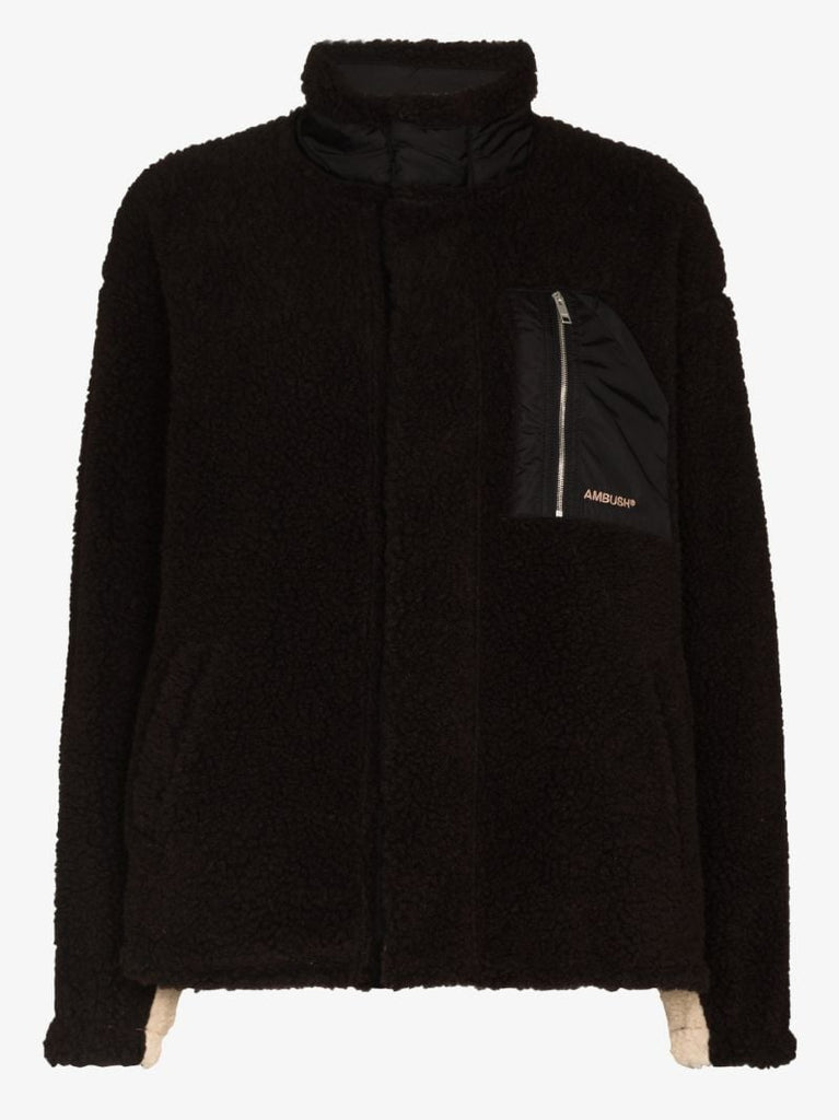 Colour Block Fleece Jacket