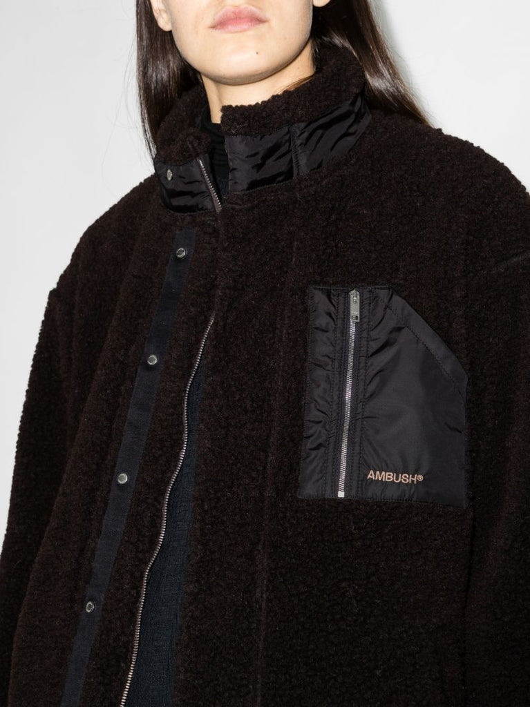 Colour Block Fleece Jacket