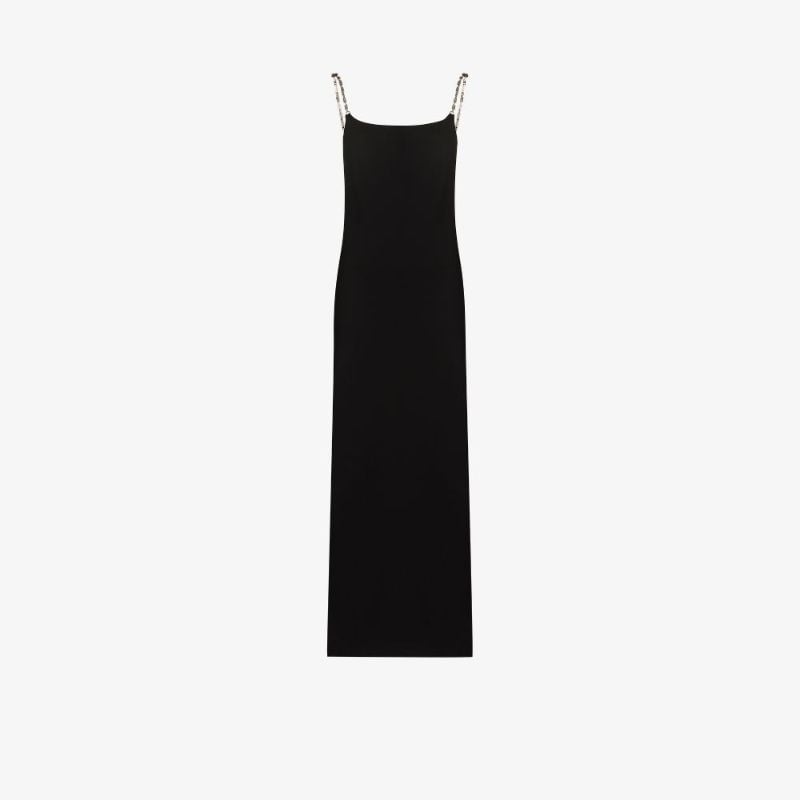 Chain Strap Maxi Dress