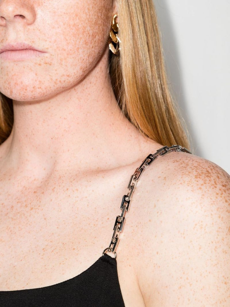 Chain Strap Maxi Dress