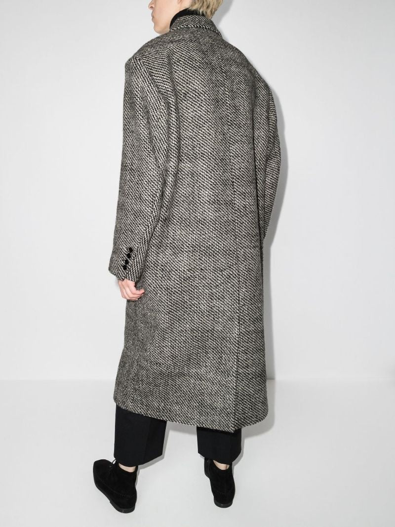 Lojimiko Double-breasted Virgin Wool Coat